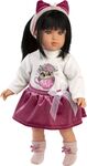 Llorens 54048 GRETA - realistická bábika s mäkkým látkovým telom - 40 cm
