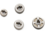 Axial vstupné ozubené kolesá 20T, 27T a 34T, kovové: SCX10 III
