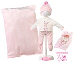Llorens M635-56 oblečok pre bábiku bábätko NEW BORN veľkosti 35-36 cm s doplnkami