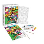 SENTOSPHERE PALETTE D'ARTISTE Maľovanie podľa čísel Mexický trh