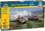 Fast Assembly tanky 7518 - M4A3 75 mm SHERMAN (1:72)