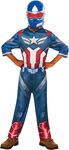 AVENGERS Kapitán Amerika detský kostým veľkosť (134-140cm)classic