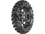 Pro-Line kolo s pneu 1:4 Dunlop Geomax MX14 V2 Bead CR4 zadní, disk černý: Promoto-MX