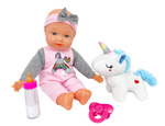 Bebeluș cu unicorn
