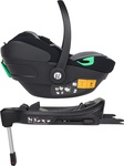 PETITE&amp;MARS Autósülés Core Pro i-Size Black Grey 40,87cm (0-13 kg) + Bázis