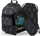 BAAGL SADA 5 Skate Harry Potter Todesreliquien: Rucksack, Federmäppchen, Tasche, Notizbücher, Geldbö