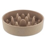 Miska Dog Fantasy proti hltaniu EcoStyle béžová 14cm, 400ml