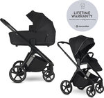 Easywalker Kočík kombinovaný Zoey Pure Black