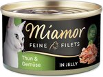 Konzerva Miamor Feine Filets Adult tuniak so zeleninou v želé 100g