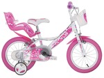 Dino Bikes - Bicicletta per bambini 16" 164RN - bianco 2017