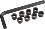 Traxxas uzávery guľových čapov tehlice hliník/PTFE (8)