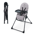 KINDERKRAFT Stolička jedálenská Binci Grey