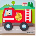 Woody Puzzle Baby - pompiere