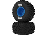 Arrma koleso s pneumatikou dBoots Chevron MT, disk modrý (2): Gorgon