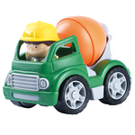 Playgo Auto stavebné s figúrkou 14x9,9x10,7 cm