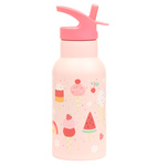A Little Lovely Company - nerezová fľaša na pitie, 350 ml - zmrzlina