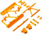 Axial vzpery rámu, lôžka batérie oranžové: RBX10