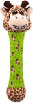 Jouet BeFun girafe en peluche avec caoutchouc TPR pour chiot 39cm