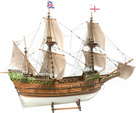 AMATI Mayflower anglická galeóna 1620 1:60 kit