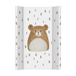 CEBA BABY Matelas à langer 2 côtés avec planche rigide (50x70) Basic Bear Buddy