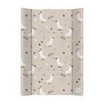 CEBA BABY Matelas à langer 2 côtés avec planche rigide (50x70) Basic Crazy Ducks