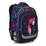 Zaino scolastico con leopardo neon Topgal LORI 25074