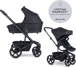 EASYWALKER Kombikinderwagen Harvey5 2-in-1 Midnight Black LITE RWS
