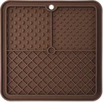 Podložka lízacia Epic Pet Lick&amp;Snack štvorec hnedý 20x20cm