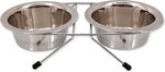 Ständer Dog Fantasy Edelstahl-Set 13cm 2x0,38l