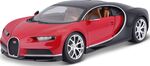 Bburago 1:18 Plus Bugatti Chiron black/red