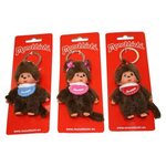 Monchhichi Mončiči portachiavi 10cm (3 tipi tra cui scegliere)