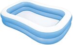 INTEX 57180 Aufblasbarer Pool SCHWIMMZENTRUM FAMILIE 203x152x48 cm