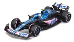 Bburago 1:43 RACE Formula F1 - BWT Alpine F1 Team A524 (2024) #10 (Pierre Gasly) - with dr