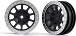 Traxxas disk 2.2" sivý/chrómovaný (2) (predný)