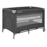 Cuna de viaje para niños con cama colgante Baby Mix gris