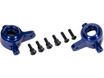 Traxxas Aluminium Lenkhebelträger blau (Paar) (für #9080)