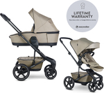 EASYWALKER Kombi-Kinderwagen Harvey5 Premium 2-in-1 Pearl Taupe LITE RWS