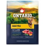 Krmivo Ontario Adult Mini Lamb &amp; Brown Rice 2,25kg