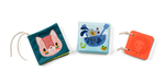 Lilliputiens - set de 3 libros sensoriales - gatita Jeanne