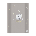 CEBA BABY Matelas à langer 2 côtés avec planche rigide (50x70) Ultra Light Little Elepha