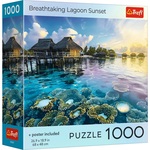 Trefl Puzzle 1000 USA Collection: Atemberaubender Sonnenuntergang in der Lagune