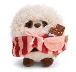 NICI plyš MyMochi Panda Kono 8 cm v kostýme popcorn s čokoládou, set darčekové bal.