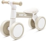 Detské odrážadlo Baby Mix Bunny Hop sivé