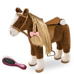 Götz Pony zum Kämmen und Reiten für Puppen 50cm