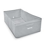INGENUITY Sklopiva putna kadica Tuckaway siva 12m+