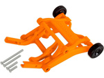 Ruedas de soporte completas Traxxas naranjas