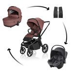 Kolica Move Cross 5X + autosjedalica Baby-Safe Core, Amber Brown