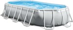 Záhradný bazén INTEX 26798 Prism Frame Oval 610 x 305 x 122 cm kartušová filtrácia