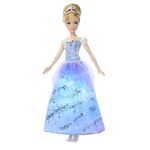 Mattel Disney Prinzessin Puppe Cinderella mit Lichtern und Geräuschen