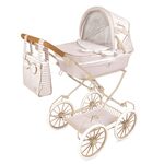 DeCuevas 80078A Cărucior pliabil pentru păpuși cu geantă Verona 2025 - 81 cm